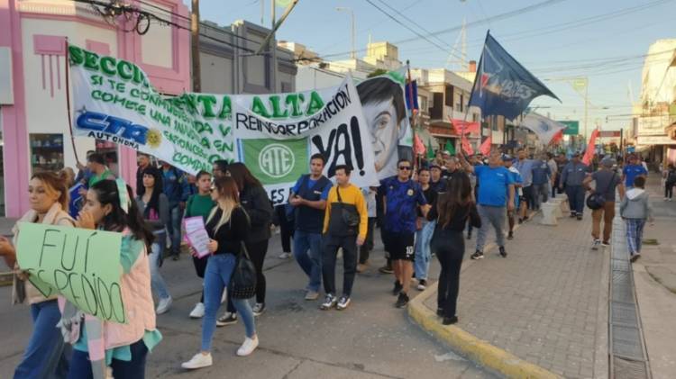 ATE “Trabajamos en conjunto para que el 30 de junio no haya despidos en esta zona”
