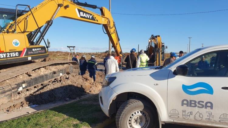 Finalizaron los trabajos para reparar el caño de Avenida Triunvirato