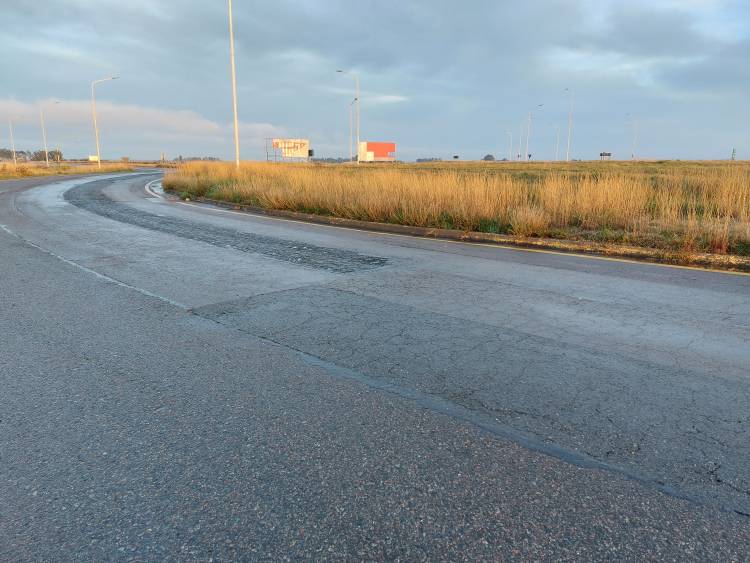 Se inició un reclamo por el deterioro y falta de mantenimiento en la rotonda de Ruta 3 y 249
