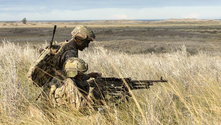 La Brigada Anfibia de Infantería de Marina realizó adiestramiento en técnicas de conjunto
