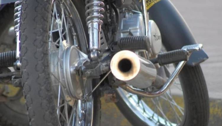 Proponen endurecer las sanciones por ruidos de motos y autos, música alta y picadas
