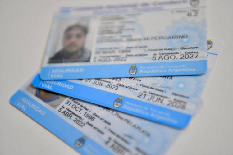 Se normalizó la entrega de licencias de conducir en Coronel Rosales