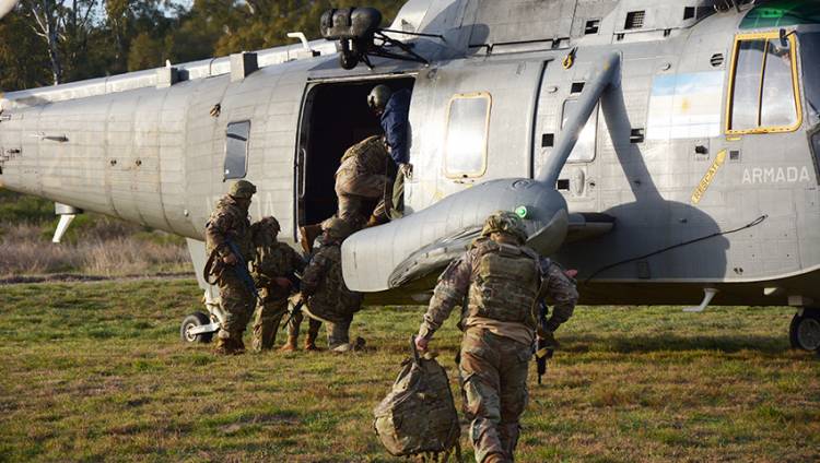 Infantes de Marina se adiestraron de cara al ejercicio Unitas LXV