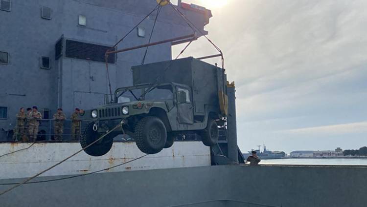 Ejercicio conjunto Aonikenk en la Base Naval Puerto Belgrano