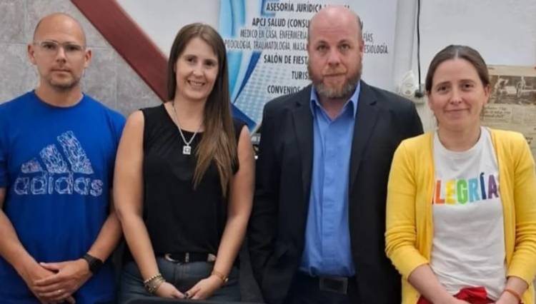 Se realizó una reunión de trabajo entre APCJ y el concejal libertario Gómez