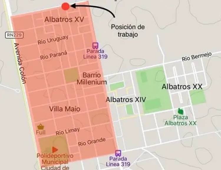 Este martes habrá baja presión de agua en un sector de la zona Norte de la ciudad