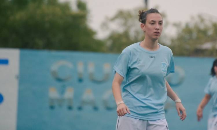 La puntaltense Sofía Mattos marcó un gol en el empate de la Selección de la Liga del Sur ante Tandil