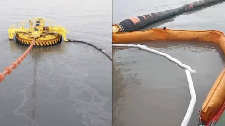 Oiltanking activó su protocolo de contención “por presencia de oleosidad“