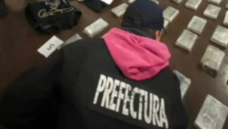 Bolsos en la ría: confirman que encontraron 110 kilos de cocaína