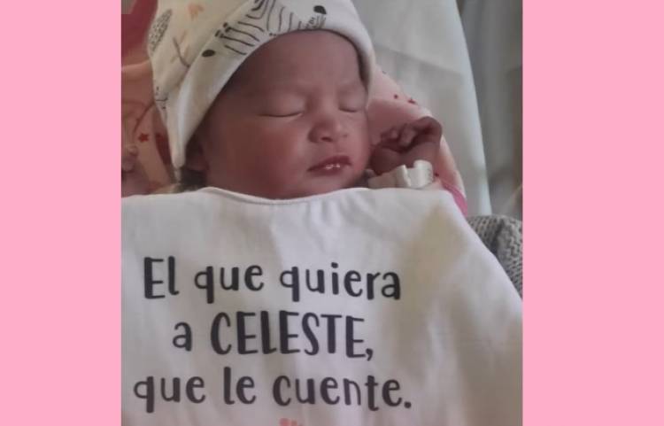 Llegó Celeste, la primera bebé del 2025 en Coronel Rosales