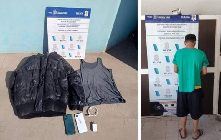 Un delincuente estuvo preso, salió, y lo volvieron a detener