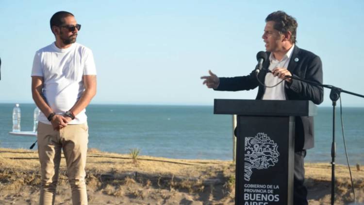 El Gobernador Kicillof visitó Pehuen Co