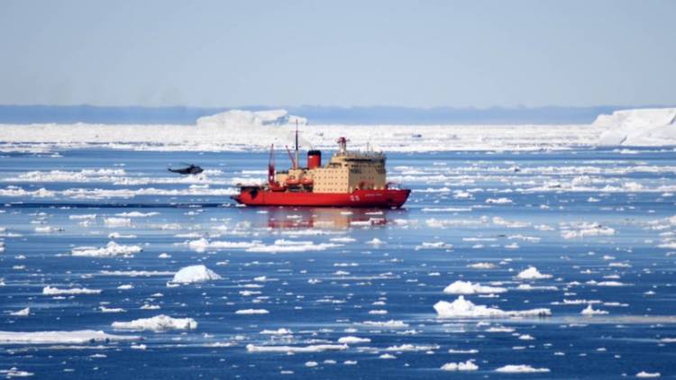 El rompehielos ARA “Almirante Irízar” retorna a la Antártida