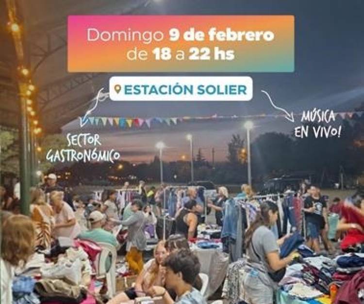 Este domingo habrá una nueva edición de la feria de economía circular en la Estación Solier