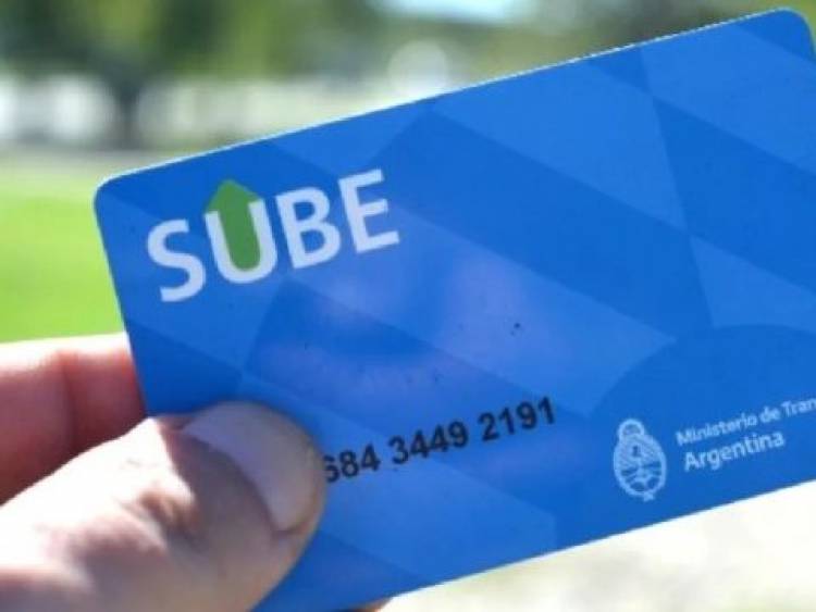 Cuanto necesitará cargar un alumno para usar la SUBE en Punta Alta