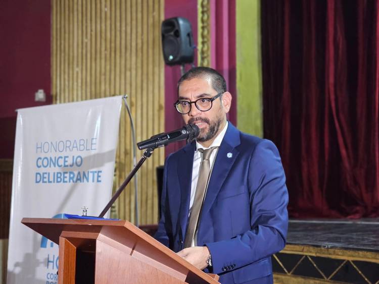 El Intendente Aristimuño dio inicio a las sesiones ordinarias del Concejo Deliberante con un discurso de 2 hs