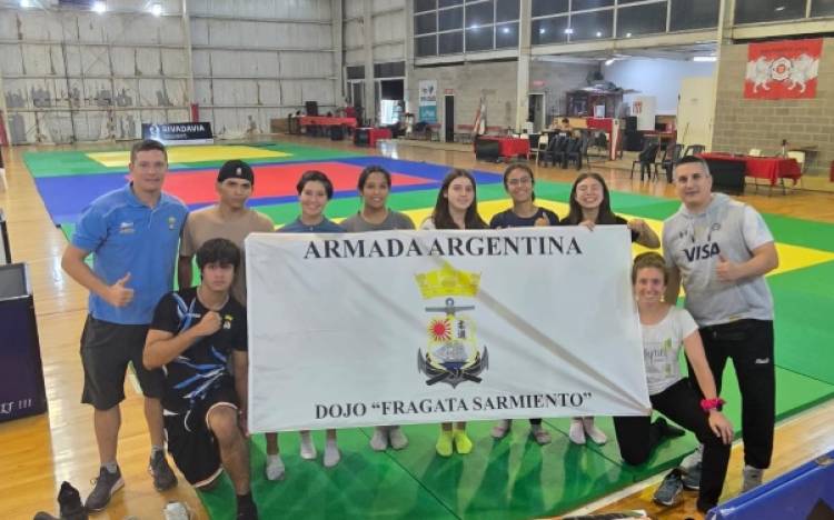DOJO Fragata Sarmiento fue parte de un torneo y clínica deportiva en La Plata