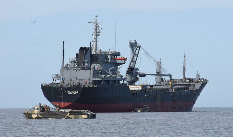 Infantes de Marina se ejercitaron en técnicas en la Base Baterías
