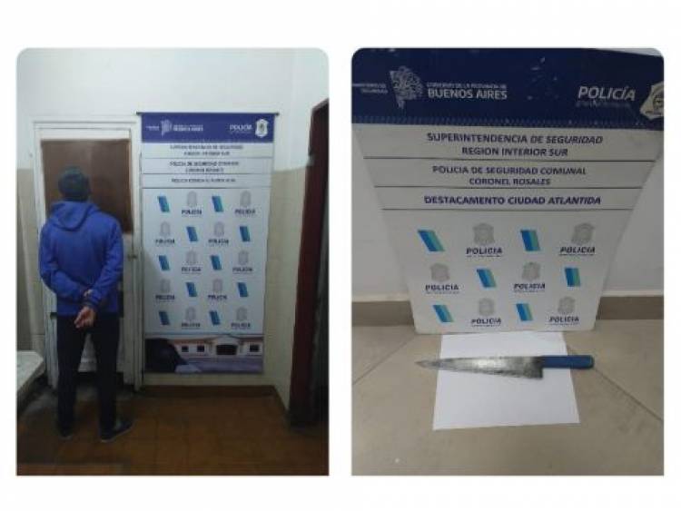 Detuvieron a un hombre que arremetió contra la policía en un allanamiento