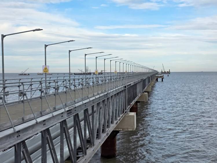 Otamérica inauguró su nuevo muelle, fortaleciendo a Puerto Rosales como principal exportador de crudo