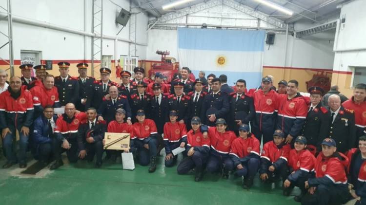 Conmemoraron el Día del Bombero en el cuartel de Punta Alta