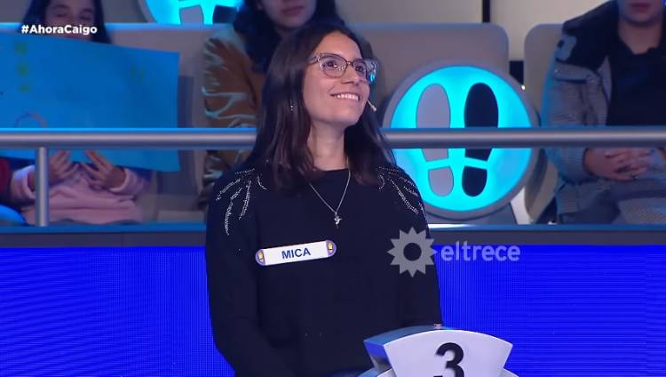 Una Puntaltense ganó $1.600.000 en el programa de televisión “Ahora caigo”
