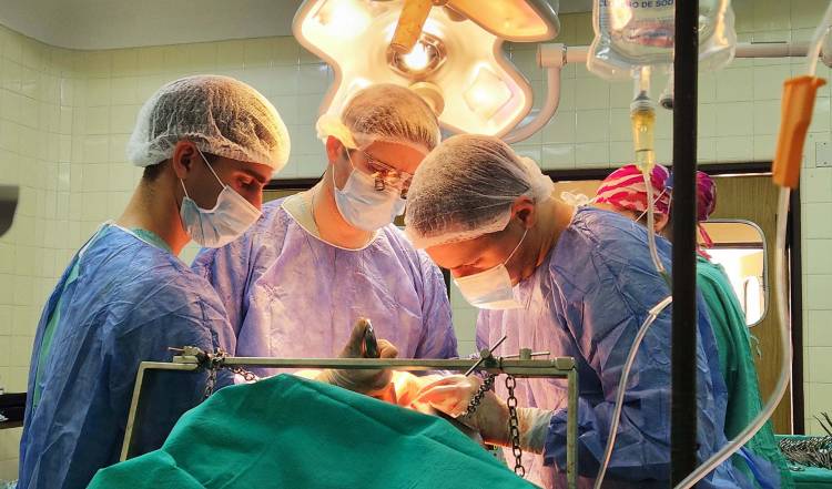 Se realizó una cirugía pancreática avanzada en el Hospital Naval Puerto Belgrano