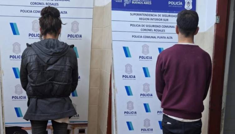Habían sido pareja, tuvieron una violenta pelea y terminaron detenidos