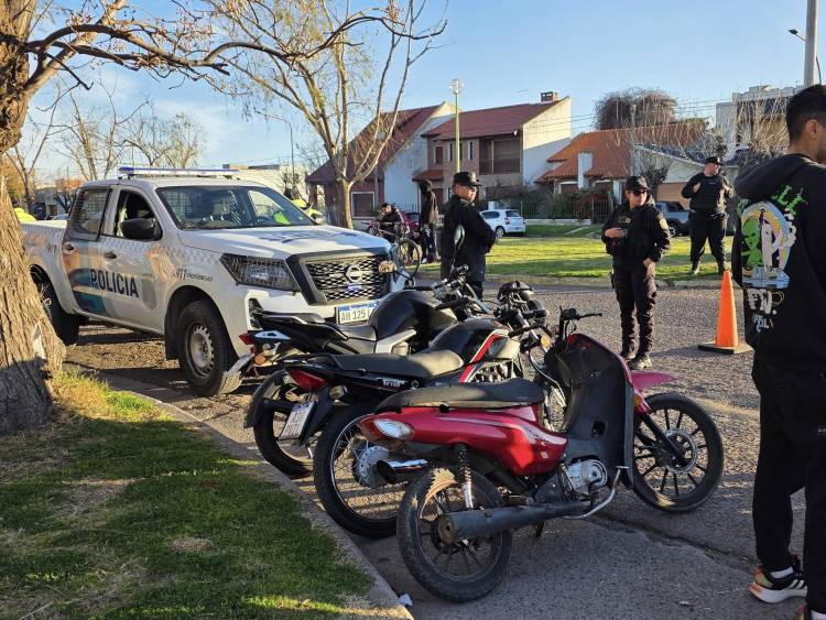 Se secuestraron vehículos en un operativo de control