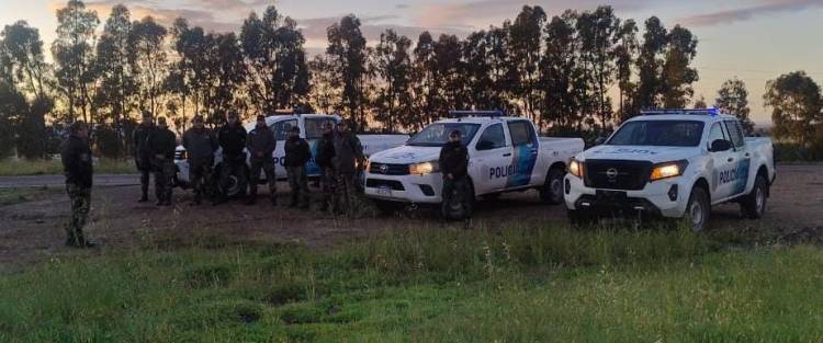 Se realizaron allanamientos en la región por casos de abigeato en Coronel Rosales