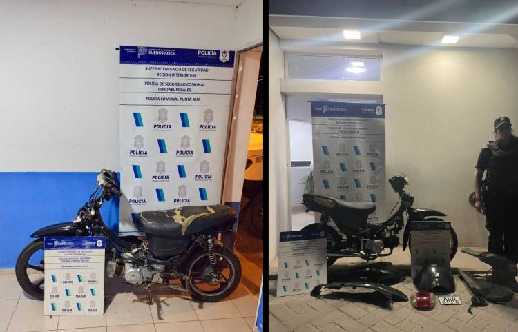 La Policía recuperó dos motos robadas mientras circulaban en la vía pública