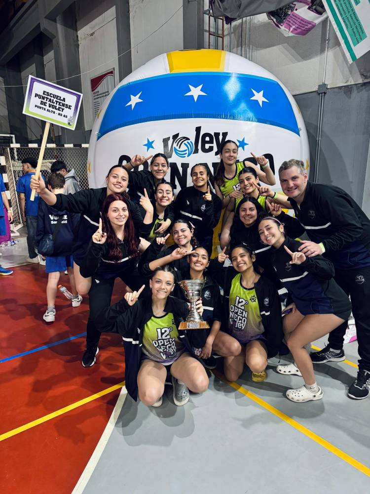 La Escuela Puntaltense de Voley CAMPEONAS del "Open Neco"