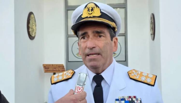 El almirante Allievi habló de la situación sanitaria de la Armada Argentina