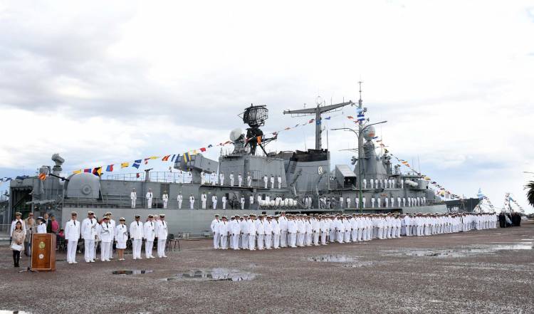 La Flota de Mar conmemoró su 147° aniversario