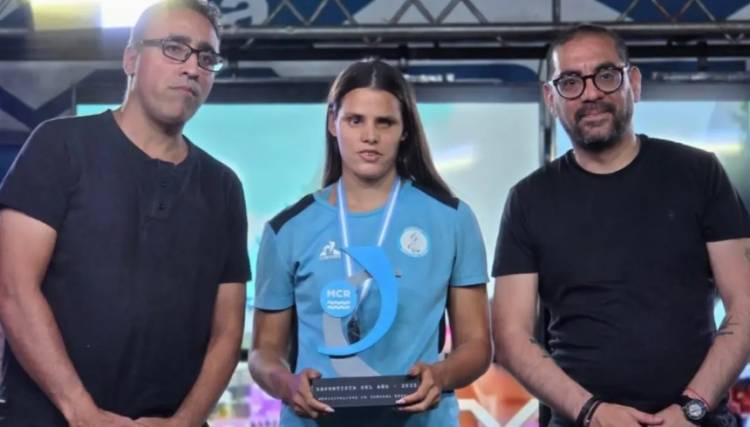 La velocista Candela Cerrudo fue elegida deportista del año