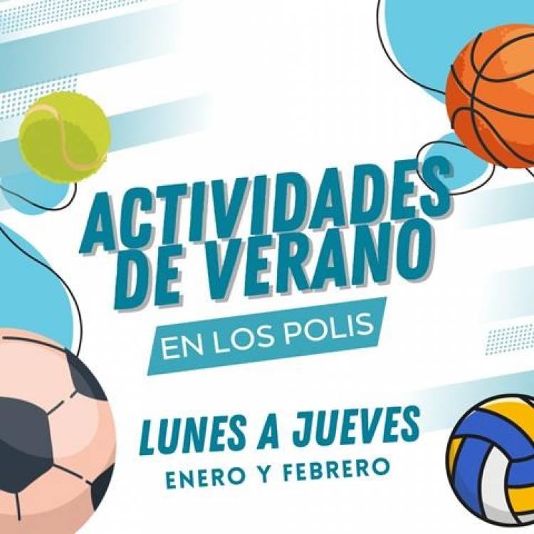 Actividades deportivas gratuitas durante el verano en los Polideportivos Municipales