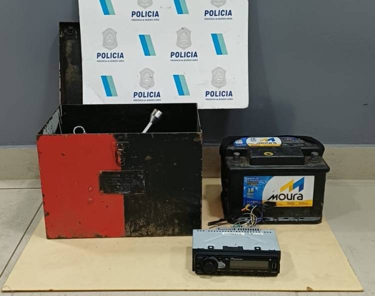 Allanamientos por robo: un aprehendido y elementos recuperados