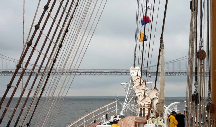 La ciudad portuaria de Baltimore recibió a la fragata ARA “Libertad”
