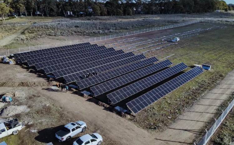 Avanza la construcción del Parque Solar de Pehuen Co