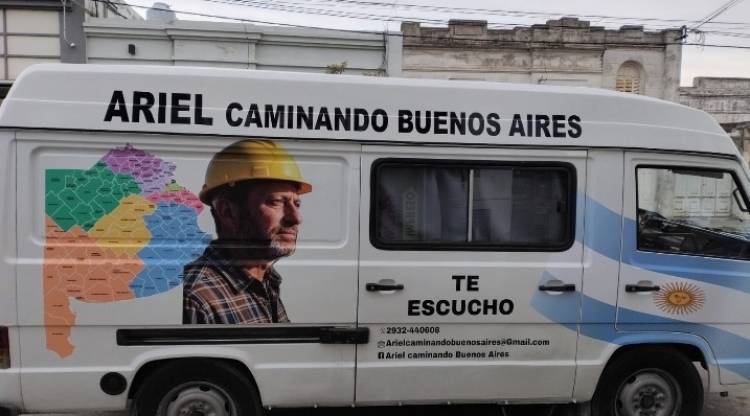Un vecino de Punta Alta recorre los 135 municipios bonaerenses 
