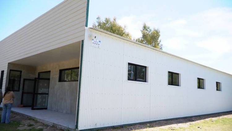Avanzan tres trabajos en espacios públicos y de salud en la villa balnearia