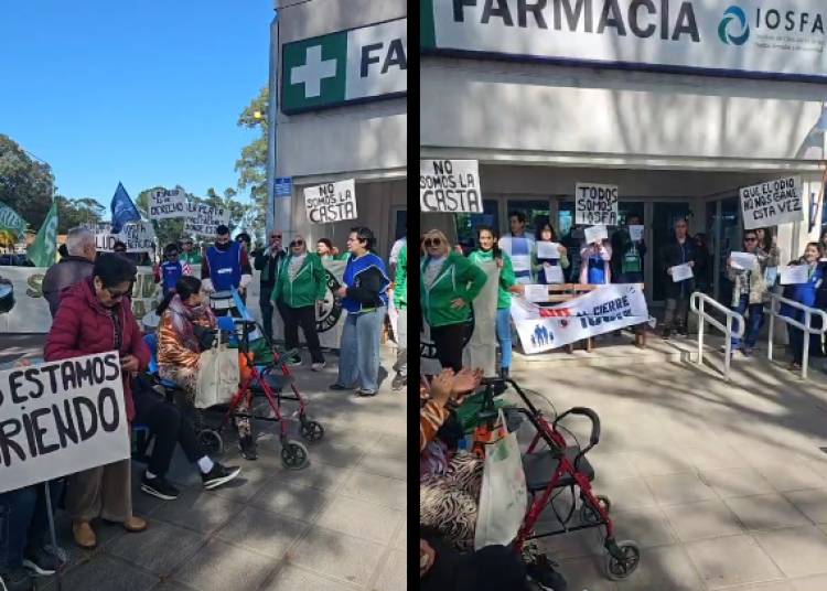 Abrazo solidario a la farmacia de IOSFA: preocupación por el trabajo y la continuidad de tratamientos