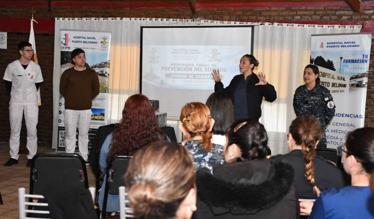 El Hospital Naval Puerto Belgrano realiza jornadas hospitalarias interdisciplinarias